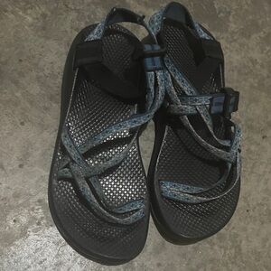 Vibram Black and Blue Sole